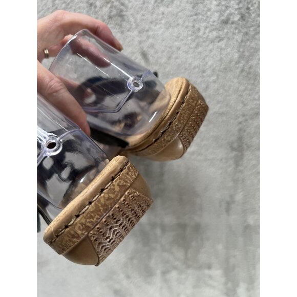 Rieker Women’s 7 EU 37 Silver Embellished Bronze Strappy Leather Flat Sandals - Picture 5 of 8